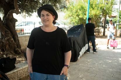 La profesora y activista judía Ayelet Wadler, este viernes en Lod.