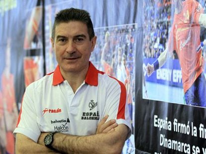 Manuel Cadenas, nuevo seleccionador nacional de balonmano masculino.