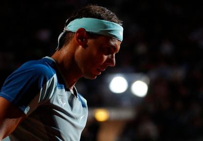 Rafael Nadal en el Masters de Roma