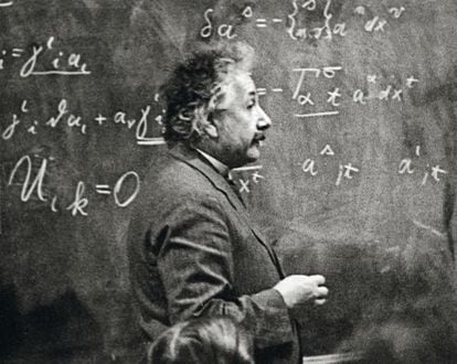 Albert Einstein, retratado a principios de los años treinta.