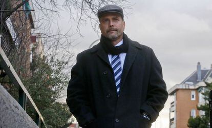El exespía cubano Gerardo Hernández, en Madrid.