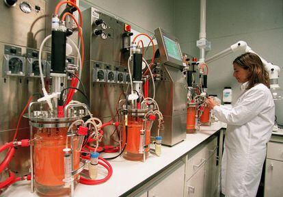 Sede de los Laboratorio Pharmamar filial de Zeltia, en Colmenar Viejo (Madrid).