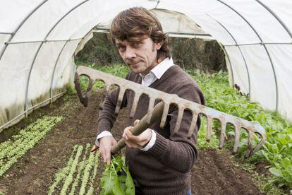 Santiago P&eacute;rez, en la Finca Los Cuervos de Teo (A Coru&ntilde;a).