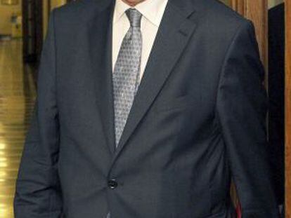 El nuevo primer ministro interino de Grecia, Panayotis Pikrammenos.