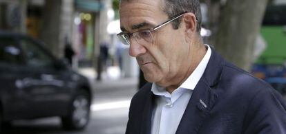 El jutge Juan Pedro Yllanes, el passat 21 de maig, a Palma de Mallorca.