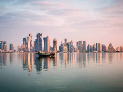 El 'skyline' de la ciudad de Doha, en Qatar, es una de las vistas que ofrece la ruta por el Golfo Pérsico a bordo de MSC Virtuosa.