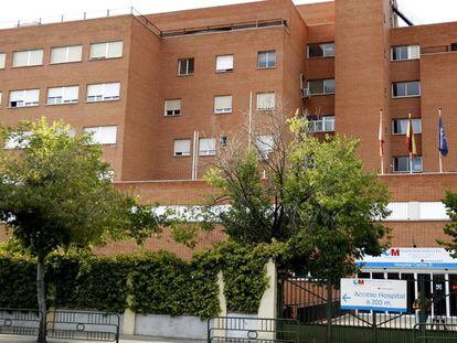 Fachada del Hospital La Paz-Carlos III de Madrid.