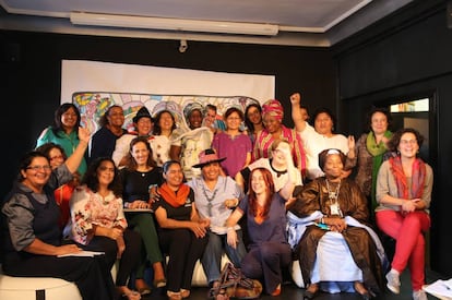 Reunión de mujeres de tres continentes en el proyecto Avanzadoras de Oxfam Intermón