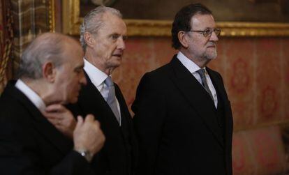 Mariano Rajoy en la celebraci&oacute;n de la Pascua Militar. 