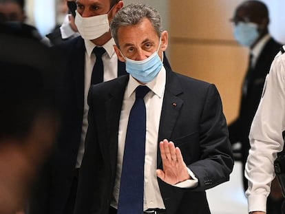 La secuencia de la condena a prisión del expresidente Sarkozy