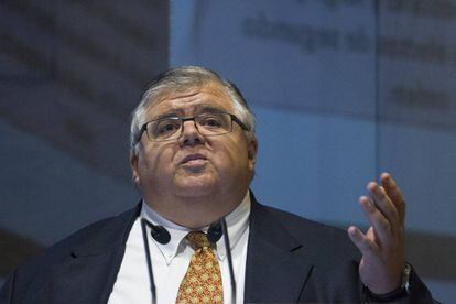 Agustín Carstens, este miércoles.