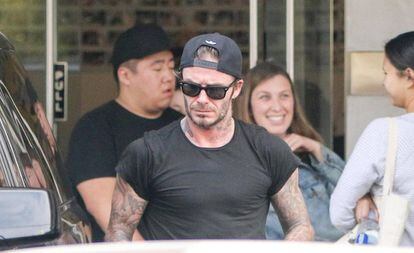 Beckham, el 2 de febrero en Los Angeles.