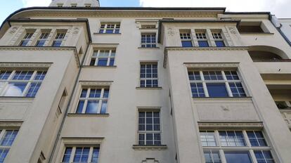Edificio de Marie Rolshoven, una de las fundadoras de la iniciativa 'Denk Mal am Ort' y hogar original de la familia judía de Claudia Samter.