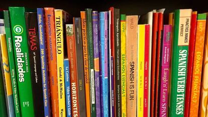 Libros de texto de enseñanza del español.