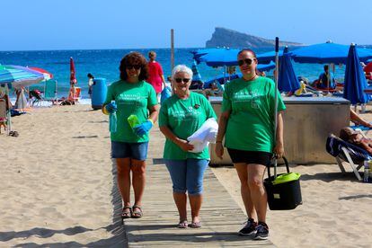 Las camareras de piso de Benidorm, en la playa de Levante.