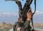 An Afghan National Army (ANA) soldier stands guard at a check point near the Bagram Airbase north of Kabul, Afghanistan April 2, 2020. REUTERS/Omar Sobhani