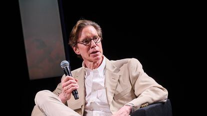 El creador televisivo Frank Doelger, en Berlín, durante una conferencia en junio de 2022.