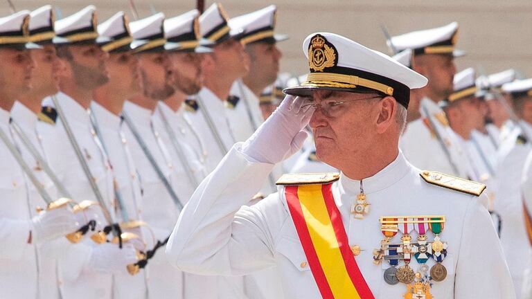 El nuevo jefe del Estado Mayor de la Defensa, Teodoro López Calderón, en julio de 2019.