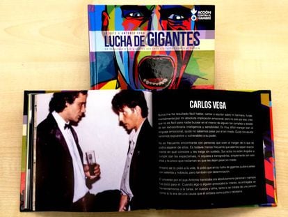 Carátula del disco 'Lucha de gigantes'.
