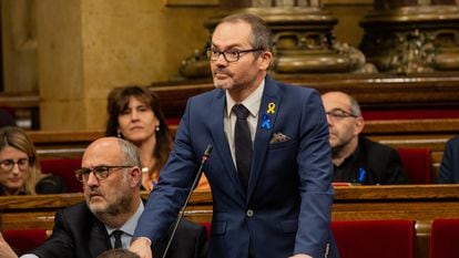 El exvicepresidente del Parlament, Josep Costa, en 2019.