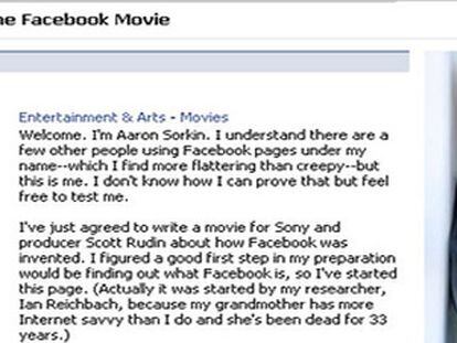La película de Facebook calienta motores