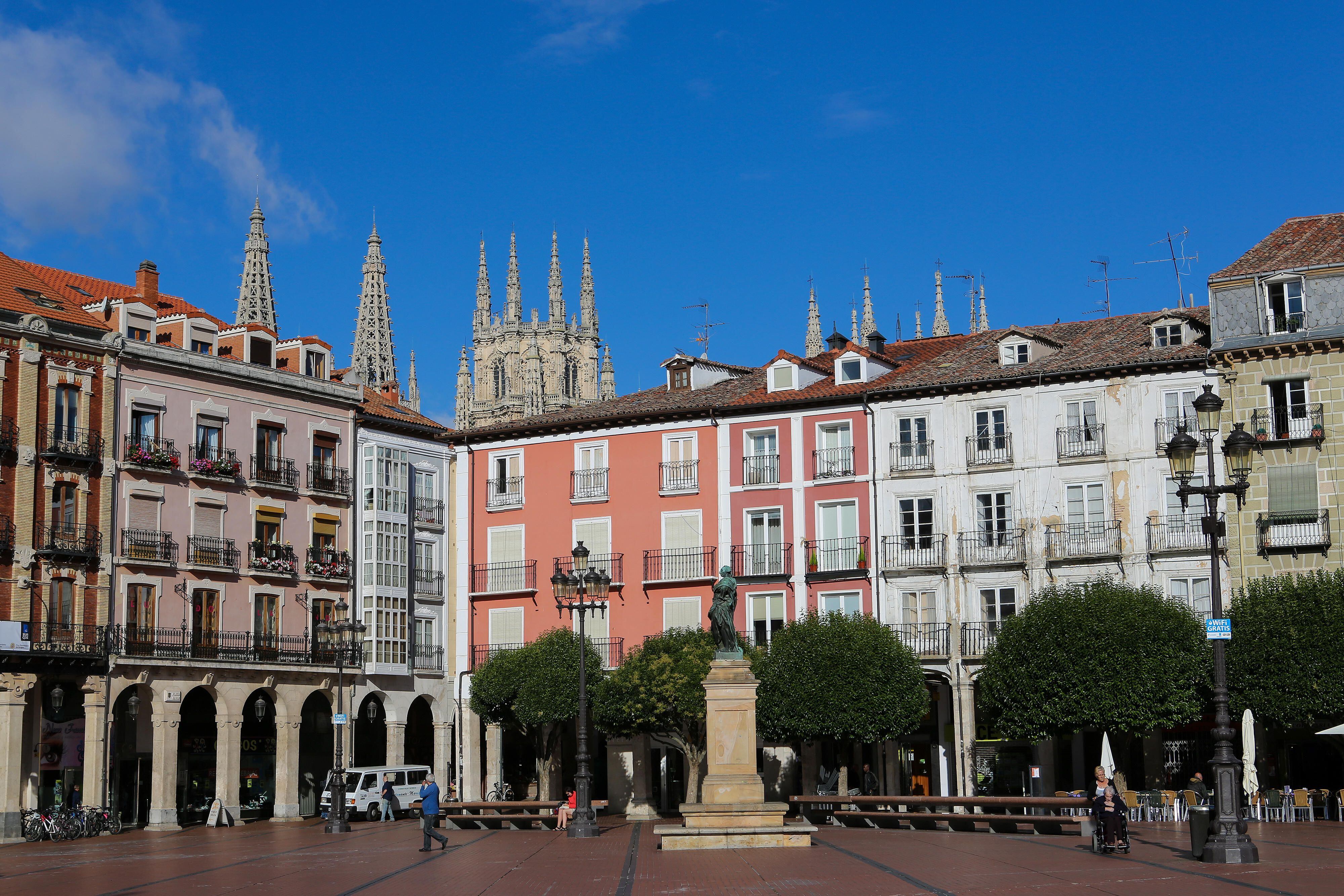 12. Burgos: Plaza Mayor.