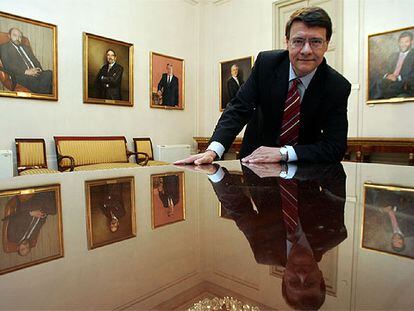 Jordi Sevilla, en su despacho del Ministerio de Administraciones Públicas el viernes pasado.