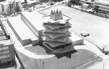 Panorámica de 'La Pagoda' antes de su derribo en 1999.