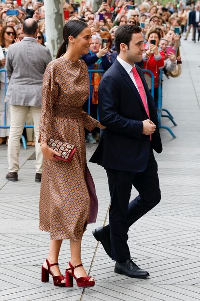 Victoria Federica de Marichalar y Borbón junto a su hermano, Felipe Juan Froilán.