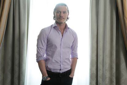 El actor británico Luke Evans, fotografiado en Madrid.