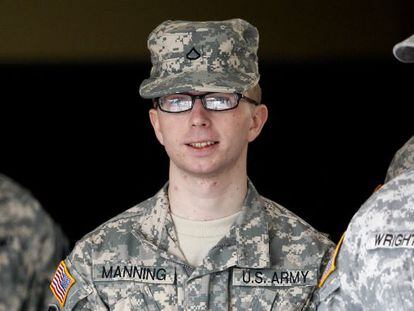 El soldado Bradley Manning.