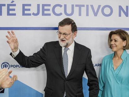 Mariano Rajoy anuncia su dimisión como líder del PP