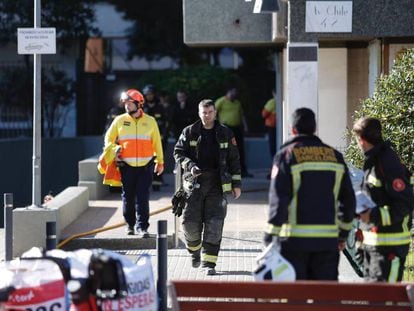 Bomberos y servicios de emergencia, en una imagen de archivo.