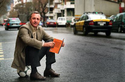 Entrevista a Barcelona a Johan Cruyff l'any 2002.