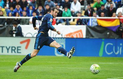 Bale marca su segundo gol al Rayo.