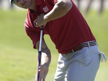 Adam Scott, durante el último The Players.