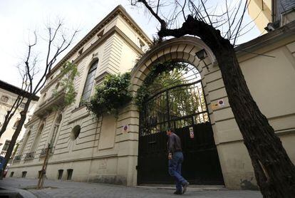 El palacete en el que se iba a instalar la fundación.