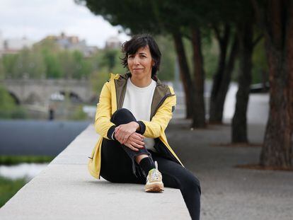 Carolina Alguacil, creadora del término "mileurista", en Madrid.