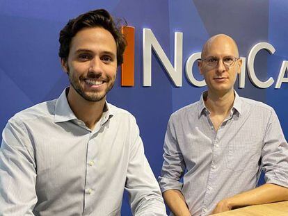 Marc Antoni Macià, cofundador y director de operaciones de NoviCap, y Federico Travella, cofundador y consejero delegado de la fintech.