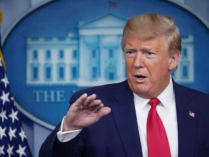 El presidente de Estados Unidos, Donald Trump