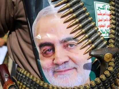 Apoyo al general Soleimani en Yemen. 