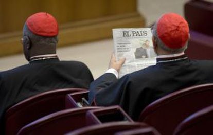 Sínodo de obispos en el Vaticano el pasado 9 de octubre.