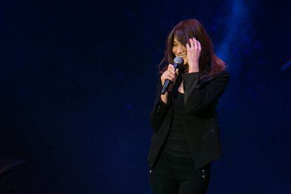  Carla Bruni en la jornada inaugural del Festival Jardins de Pedralbes. 