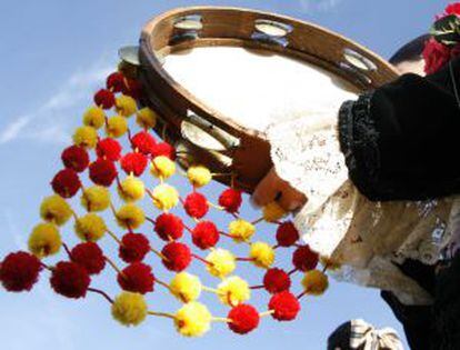 Fiesta de las Cruces de Mayo en Almonaster la Real.