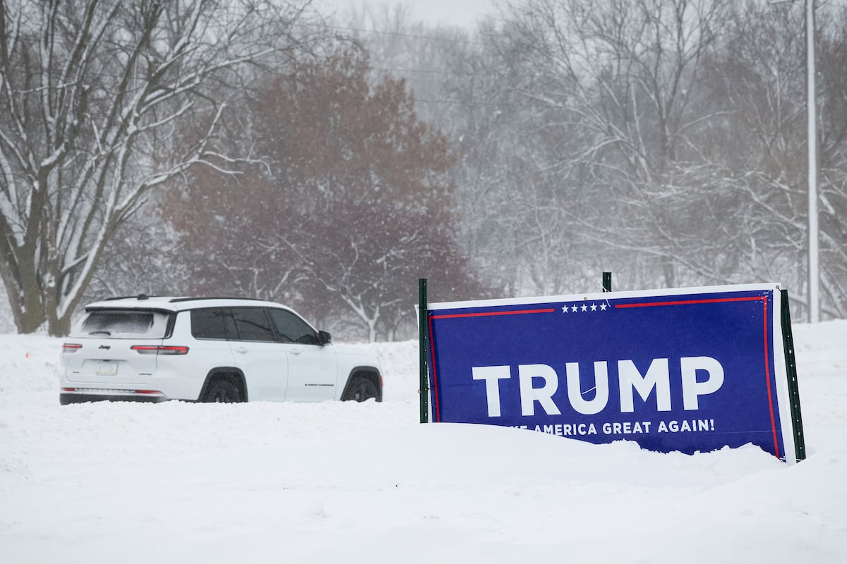 Iowa mide su entrega a Donald Trump en unos ‘caucus’ a 29 grados bajo cero | Internacional