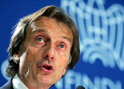 Luca Cordero di Montezemolo, en una reciente reunión de empresarios en Roma. 

/ REUTERS