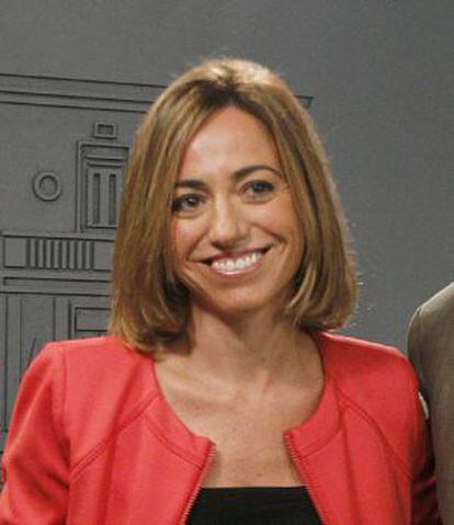 La ministra de Defensa, Carme Chacón.
