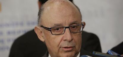 El ministro de Hacienda y Administraciones Públicas, Cristóbal Montoro.