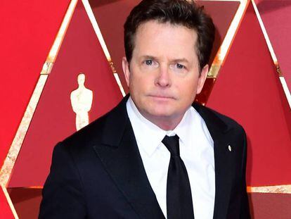 Michael J. Fox, en los premios Oscar de 2017.