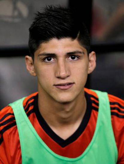 El futbolista mexicano Alan Pulido.